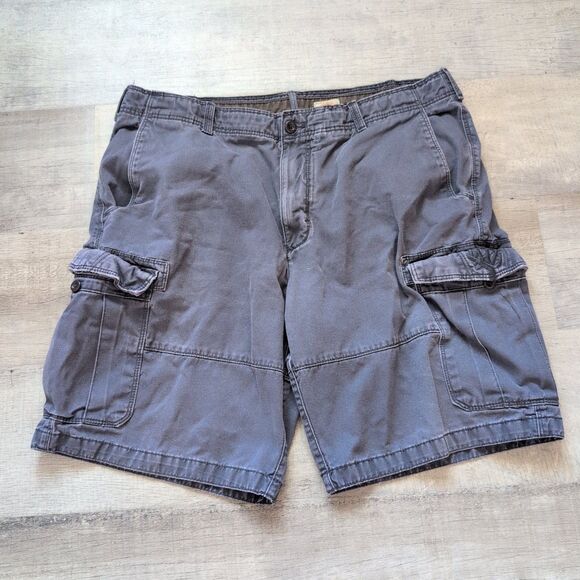 Timberland Other - Timberland Shorts Mens Adult 38 Blue Cargo Pockets Outdoors Logo